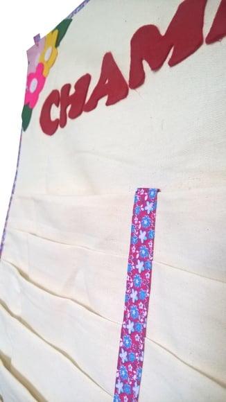 Chamadinha em Algodão Floral
