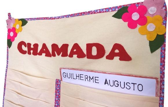Chamadinha em Algodão Floral