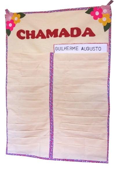 Chamadinha em Algodão Floral