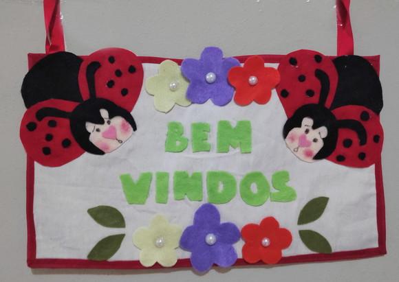 Painel Bem Vindos Joaninha