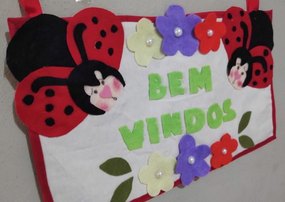 Painel Bem Vindos Joaninha