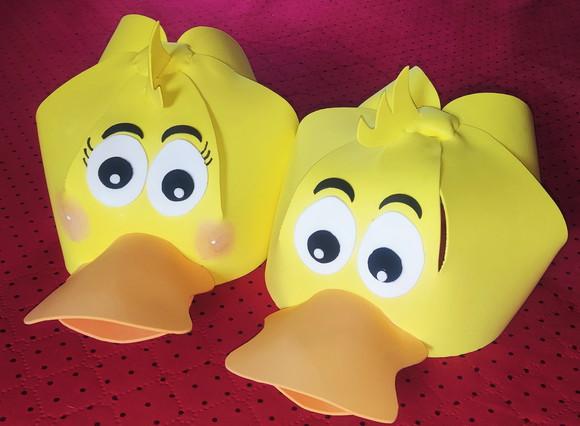 Patos Boné em E.v.a