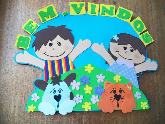 Placa para porta de sala de aula