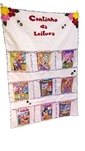 Porta Livros Floral