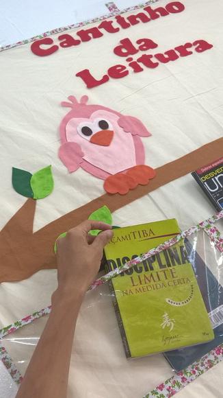 Porta Livros Passarinhos