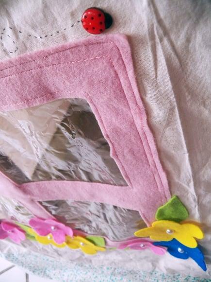 Toalha De Mesa Vira Casinha Borboletas