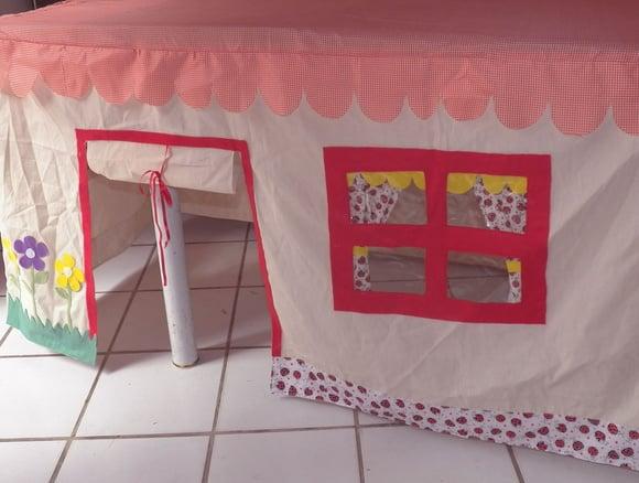 Toalha de Mesa Vira Casinha Corujinha