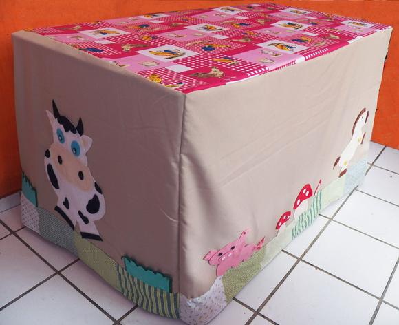 Toalha de Mesa Vira Casinha Fazendinha