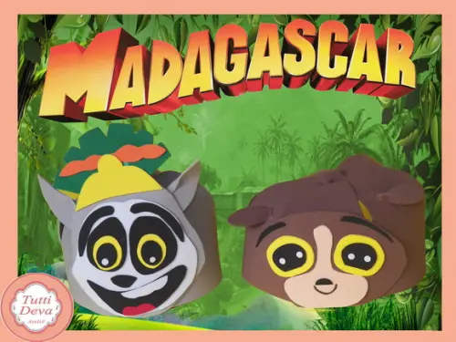 Boné Madagascar em E.v.a