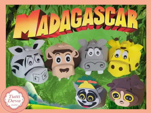 Boné Madagascar em E.v.a