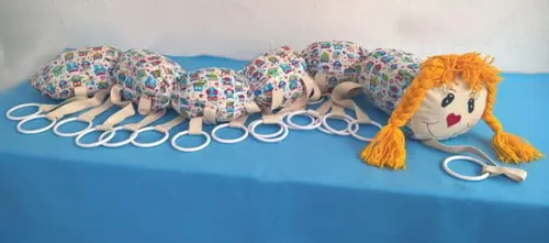 Centopeia Forma Fila