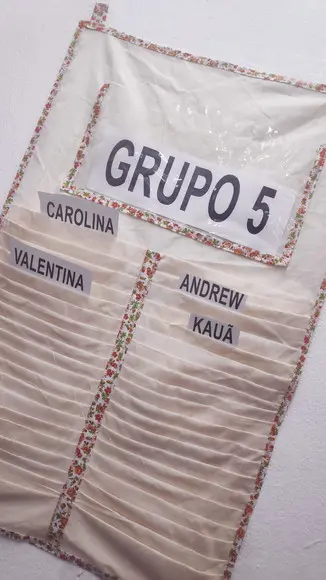 Chamadinha em Algodão com Bolso