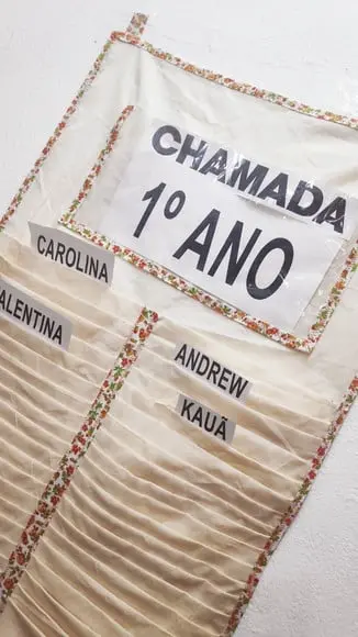 Chamadinha em Algodão com Bolso