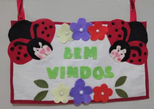 Painel Bem Vindos Joaninha