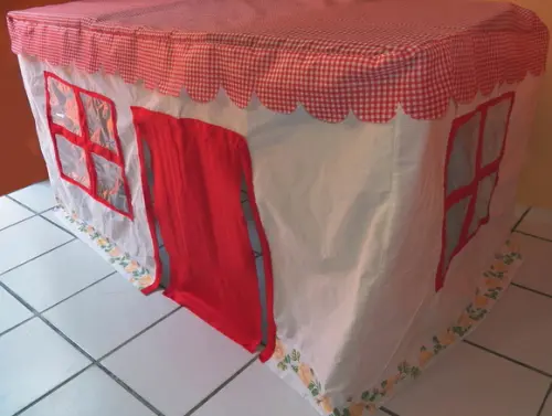 Toalha de Mesa Vira Casinha Xadrez