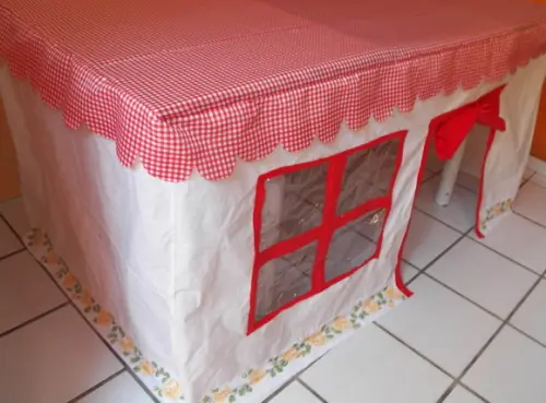 Toalha de Mesa Vira Casinha Xadrez