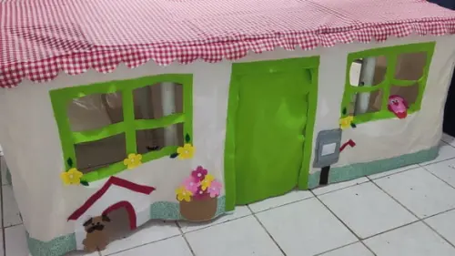 Toalha Vira Casinha Montessoriana