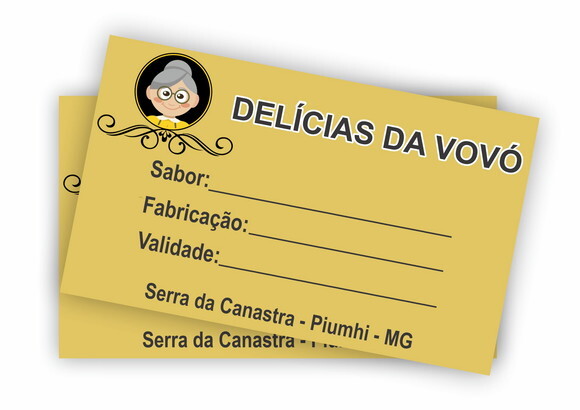 100 ADESIVOS 10X6