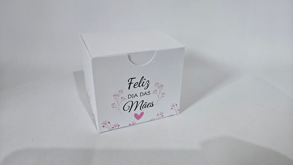 Caixa Dia das Mães 6x6,5 cm