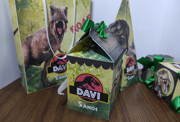 Caixa Milk Dinossauro