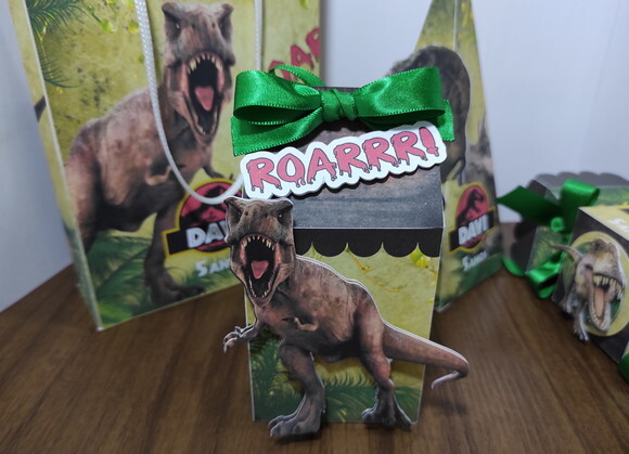 Caixa Milk Dinossauro