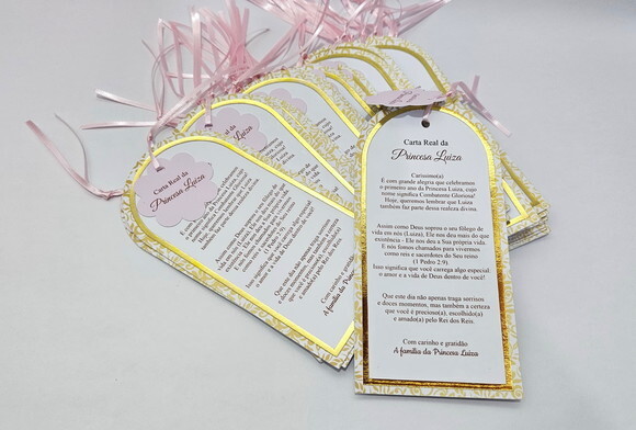 Carta de Agradecimento Princesa
