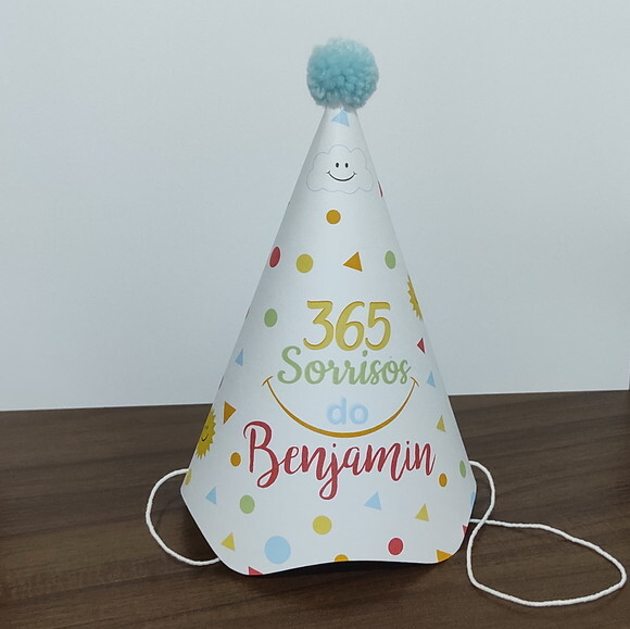 Chapéu de Aniversário 365 Sorrisos
