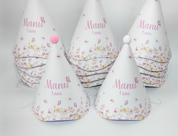 Chapéu de Aniversário Jardim