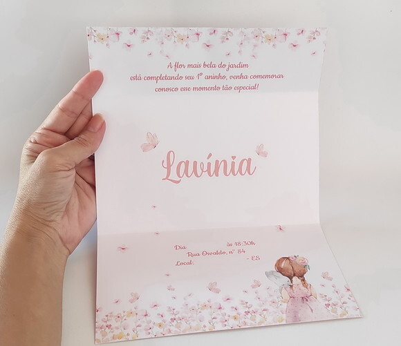 Convite Jardim