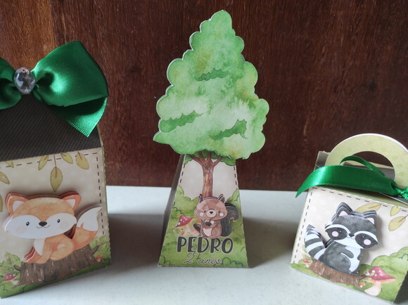 Kit Festa Bosque Encantado 20 Itens