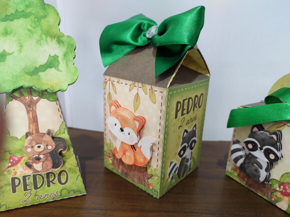 Kit Festa Bosque Encantado 30 Itens
