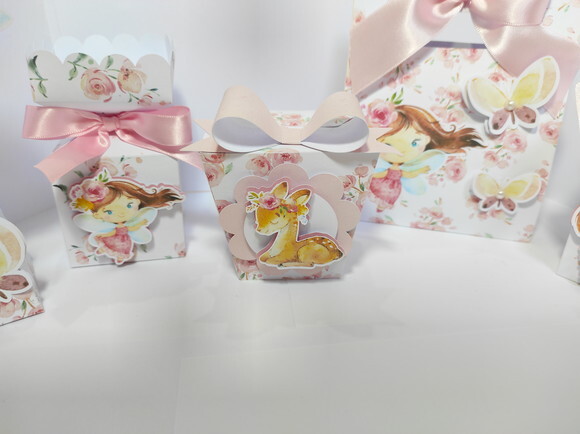 Kit Festa Jardim Das Fadas 20 Itens