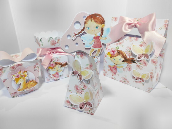 Kit Festa Jardim Das Fadas 20 Itens
