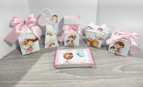 Kit Festa Jardim das Fadas 30 Caixas