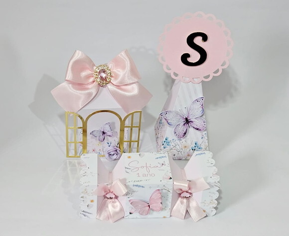 Kit Festa Jardim Encantado 30 Itens Mod 01