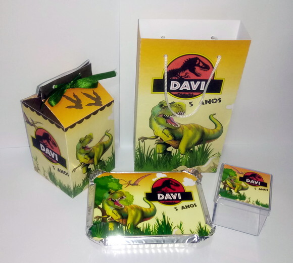 Kit Festa Jurassic Park 20 itens