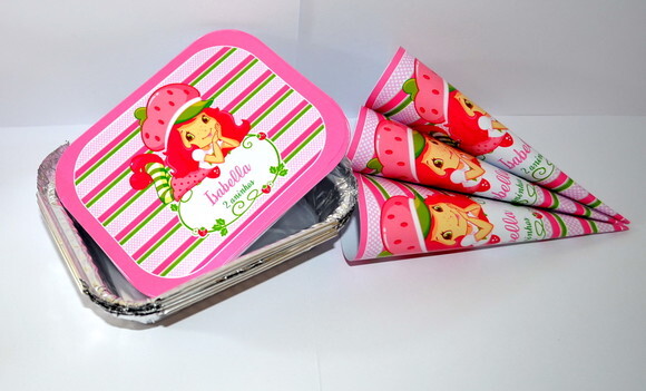 Kit Festa Moranguinho 20 itens