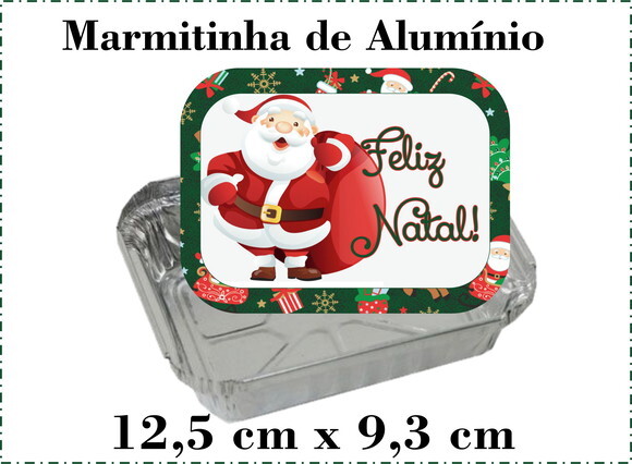 Marmitinha Natal 50 Unid