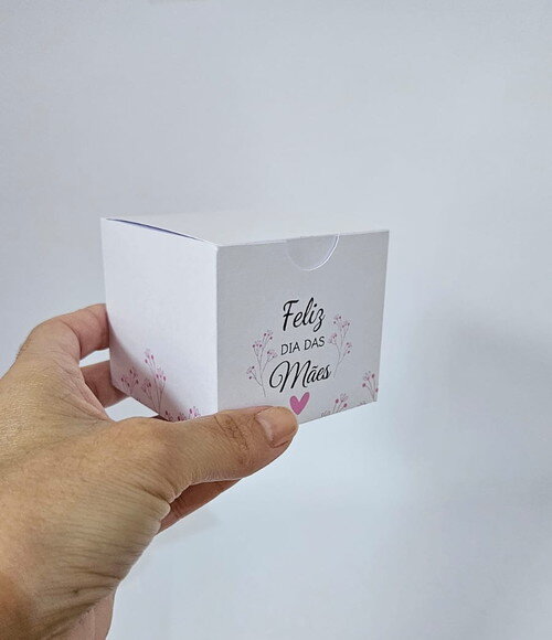 Caixa Dia das Mães 6x6,5 cm