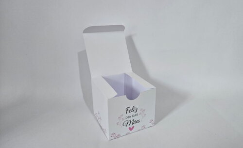 Caixa Dia das Mães 6x6,5 cm