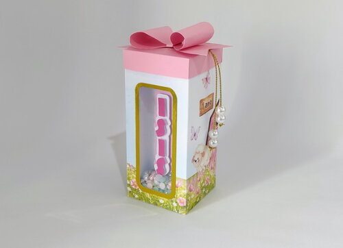 Caixa Shaker Fazendinha Rosa