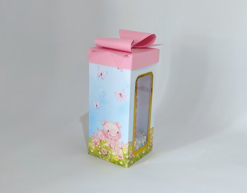 Caixa Shaker Fazendinha Rosa