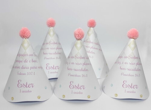 Chapéu de Festa Circo Rosa
