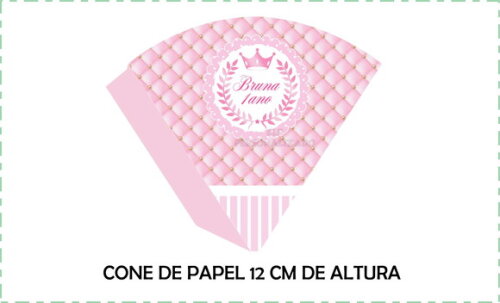 Cone Princesa 30 Unid