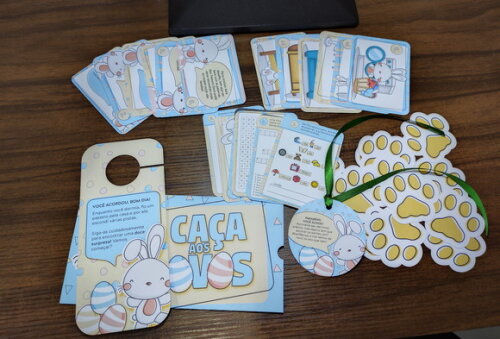 Kit Caça aos Ovos de Páscoa