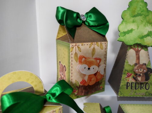 Kit Festa Bosque Encantado 20 Itens