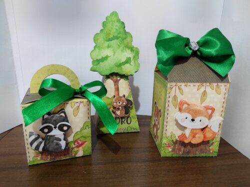 Kit Festa Bosque Encantado 30 Itens