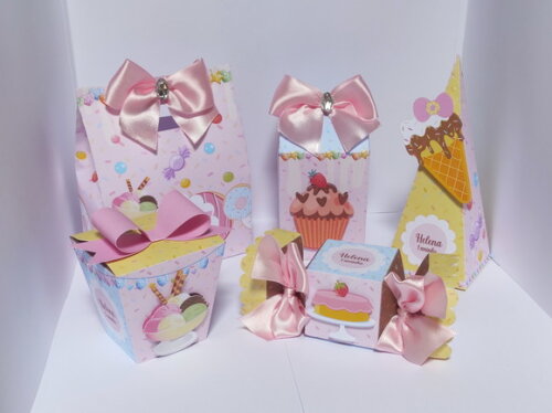 Kit Festa Confeitaria 50 Itens