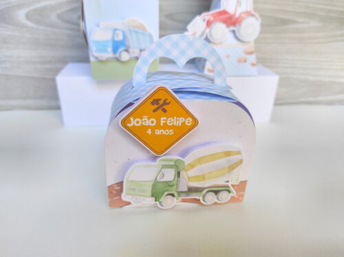 Kit Festa Construção 20 Itens