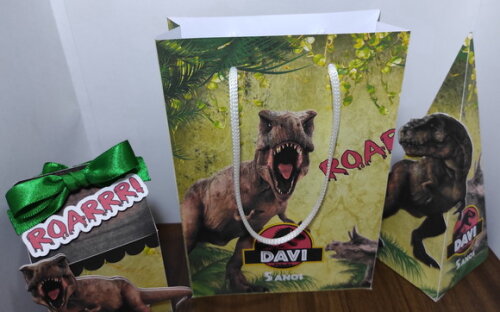 Kit Festa Dinossauro 20 itens